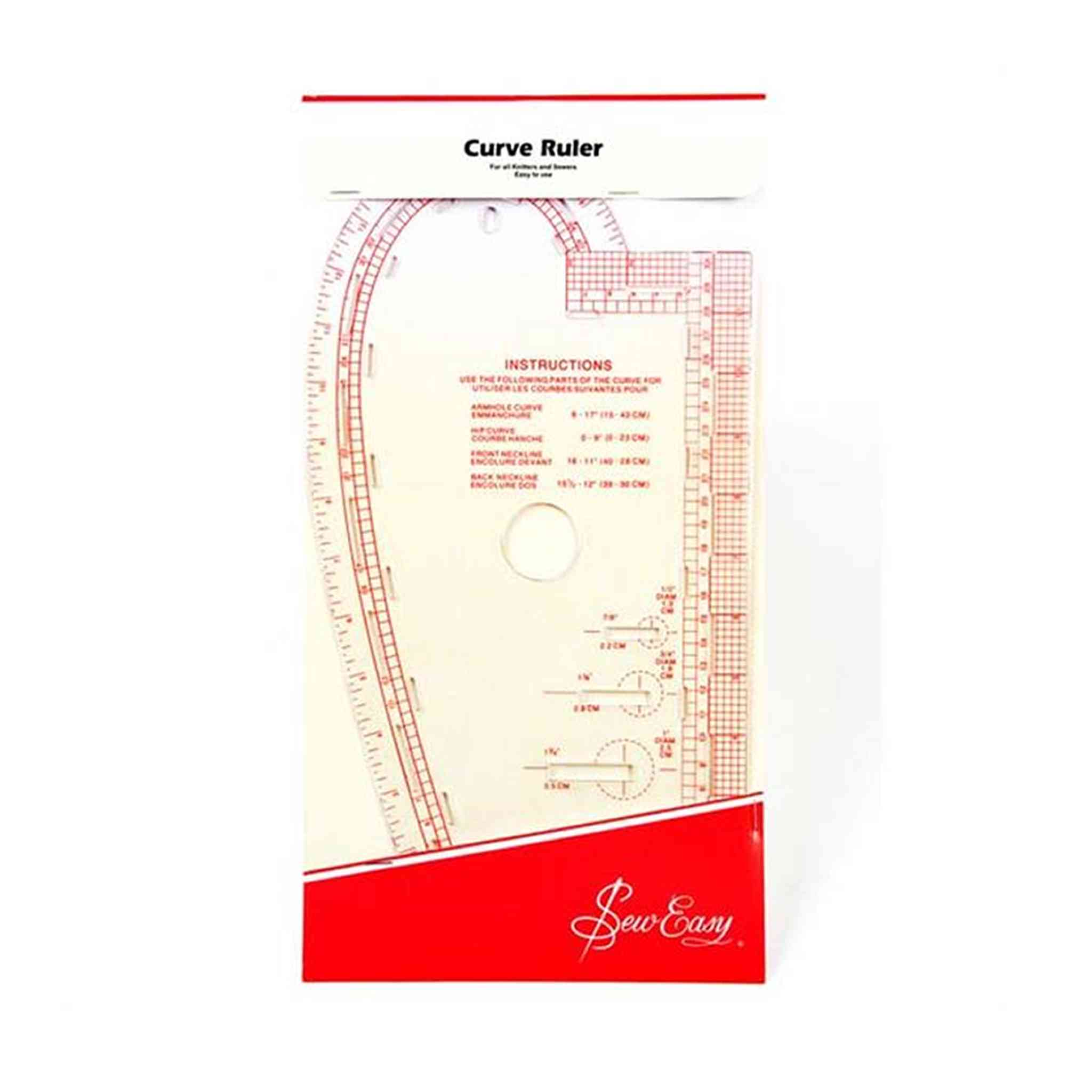 20cm Curve Ruler Small Curved Ruler Sewing Rulers Model 6400