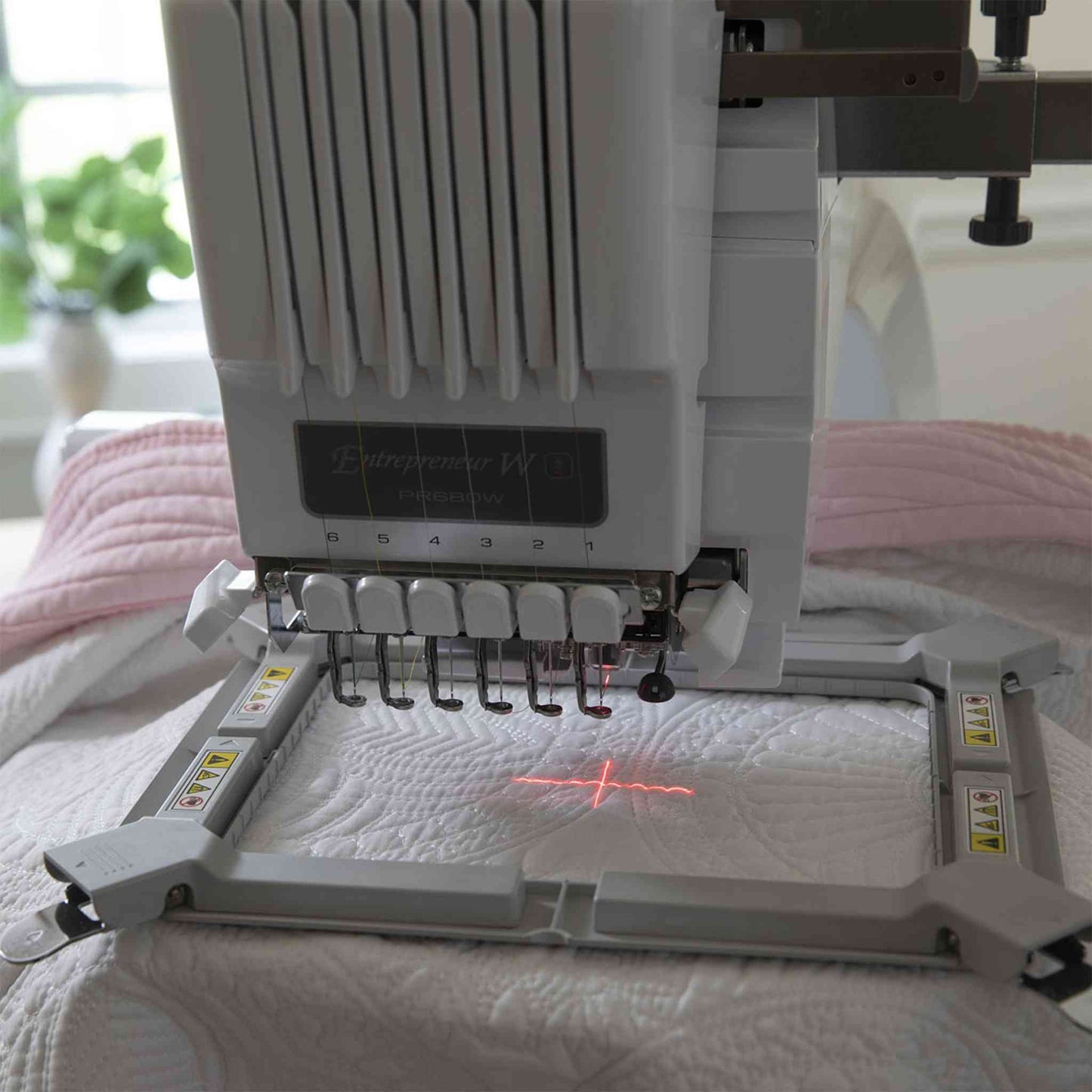 Brother PR680W Embroidery 6 Needle Machine