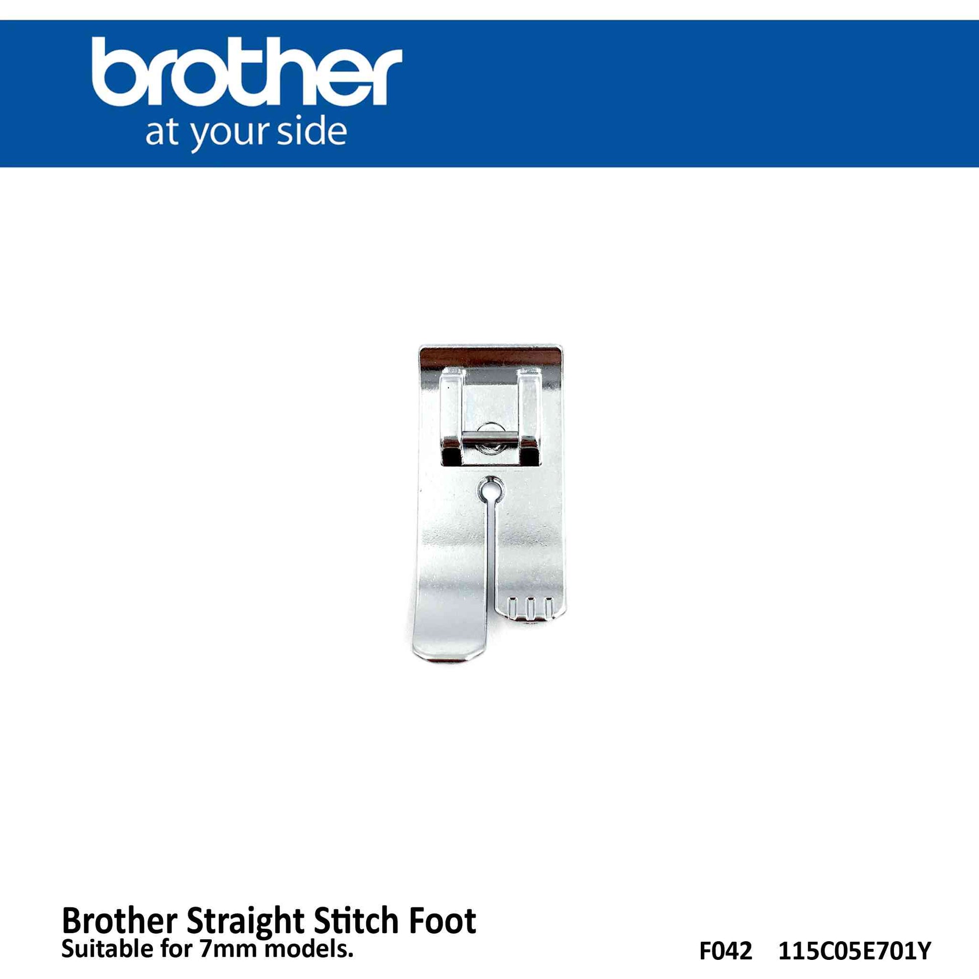 Straight Stitch Foot - F042N - Brother - Brother Machines